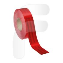 FAYCOM FA101191R3M - CINTA ADHESIVA REFLECTANTE 3M ROJA RÍGIDA (ROLLO DE 50M)