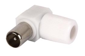 Cofan 51001047 - CONECTOR ANTENA MACHO CODO (9,5MM)