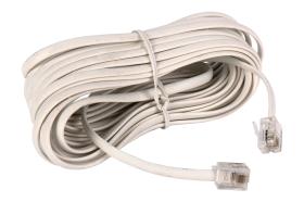 Cofan 51001062 - CABLE PLANO TELEFONO CON TOMAS (2.2M)